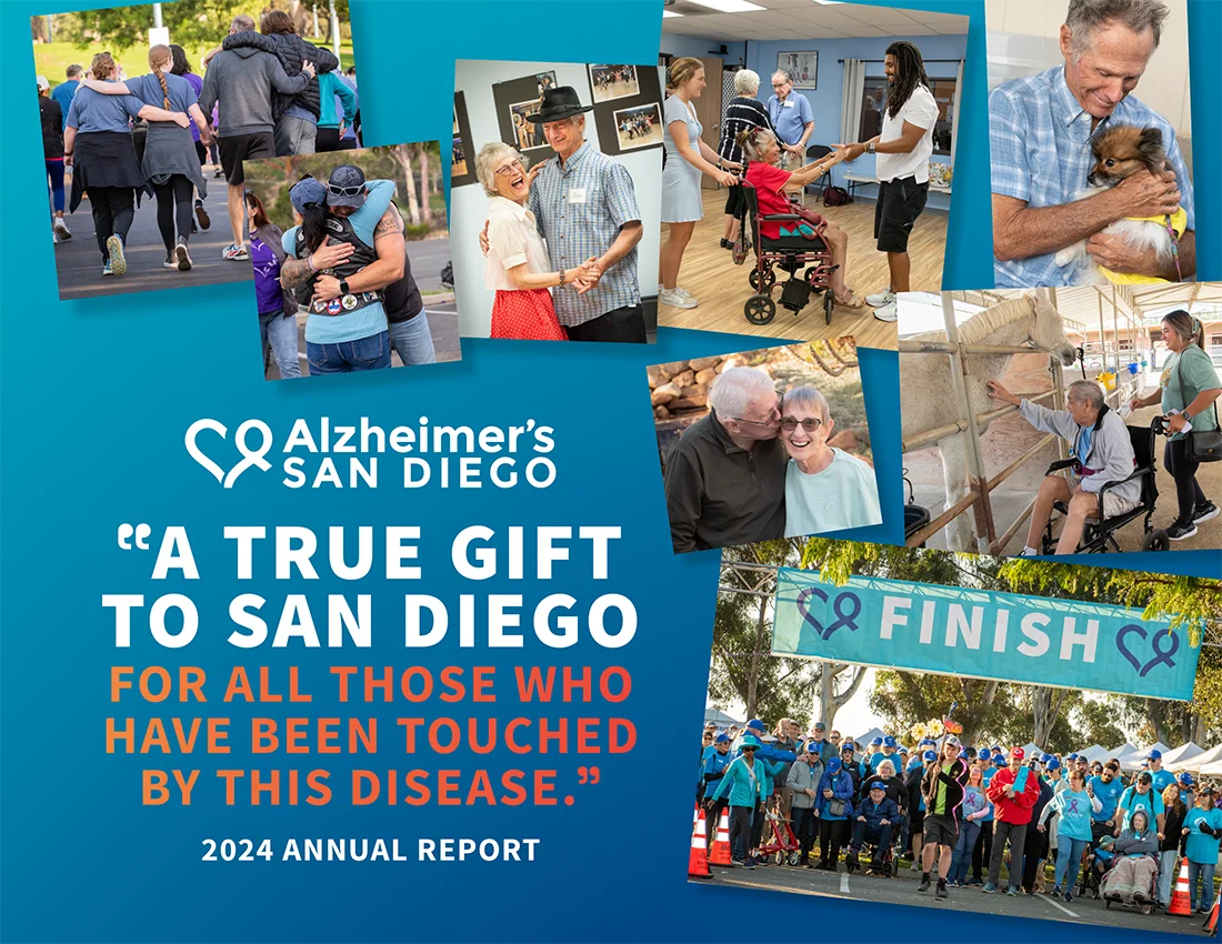 Alzheimer's San Diego Annual Report Page 2